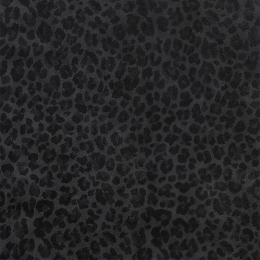 Papier peint Leopard noir et gris