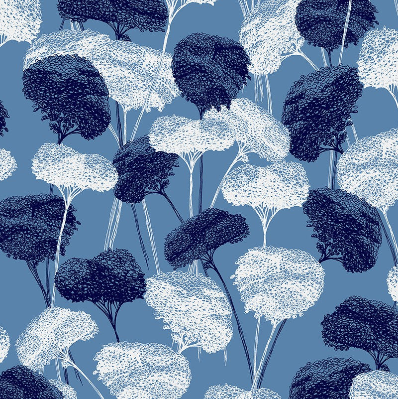 Wallpaper Parafleur blue
