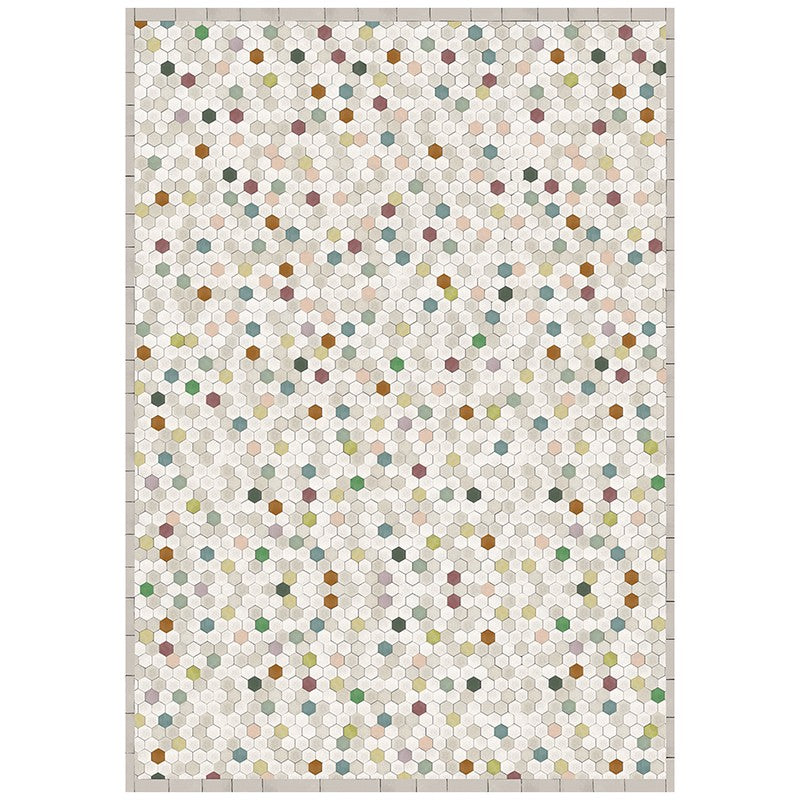 copy of Design rug Tomettes multicolor