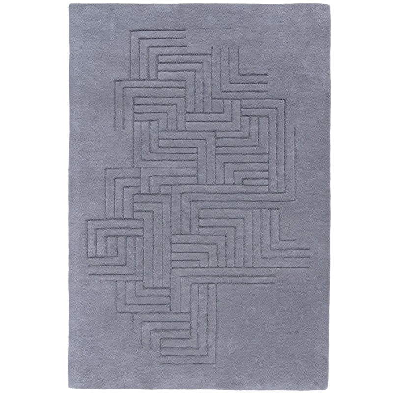 Rug grey Interference