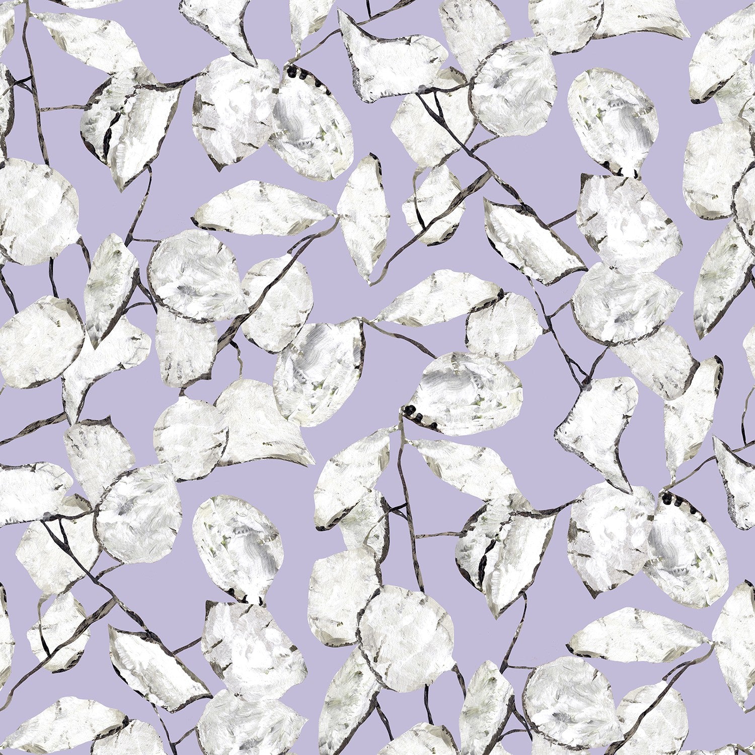 Wallpaper lilac Monnaie de Pape