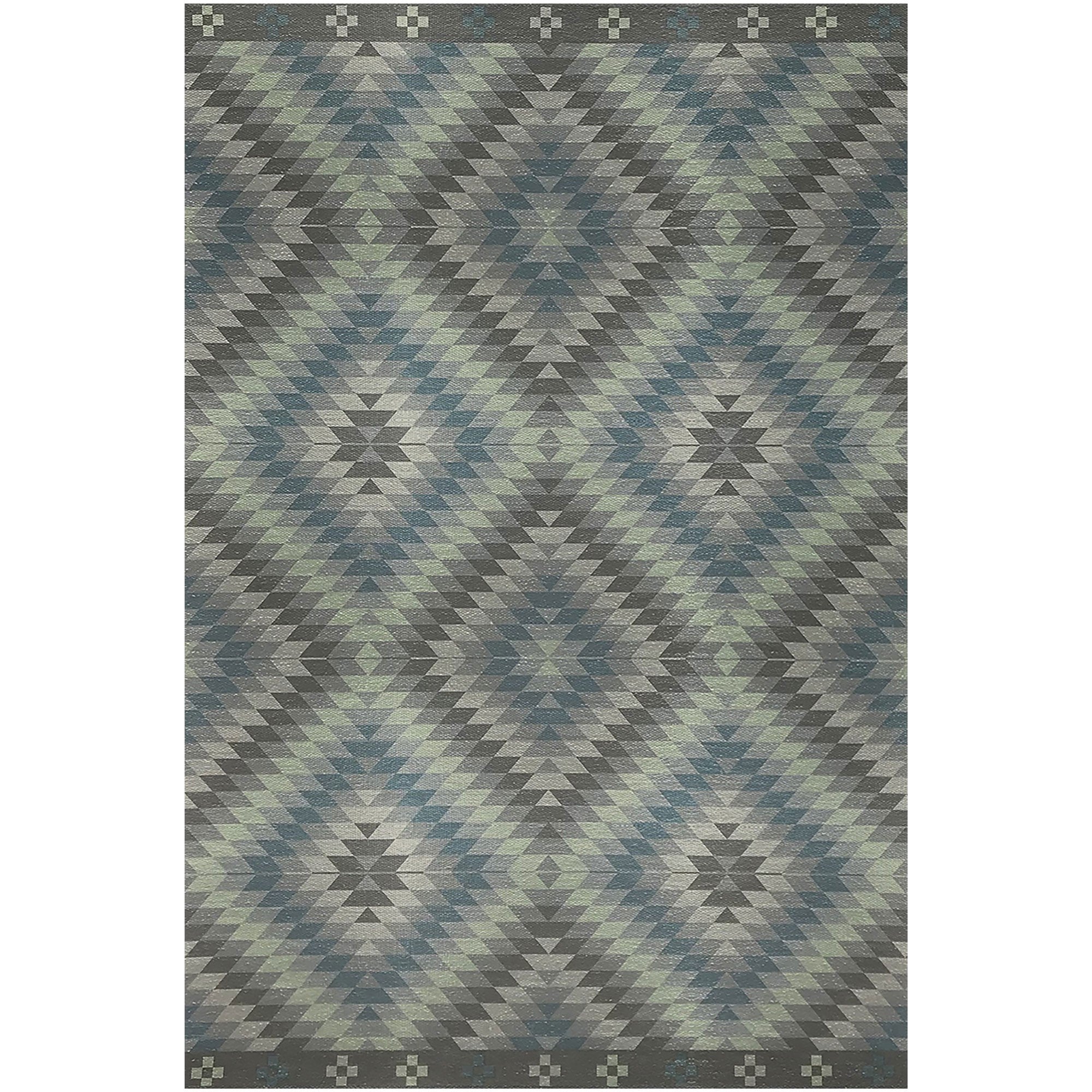 Kilim Azul vinyl rug
