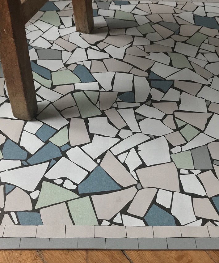 Mosaique Sicilia vinyl rug