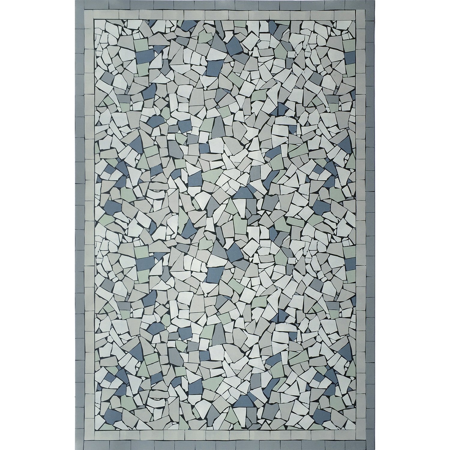 Mosaique Sicilia vinyl rug