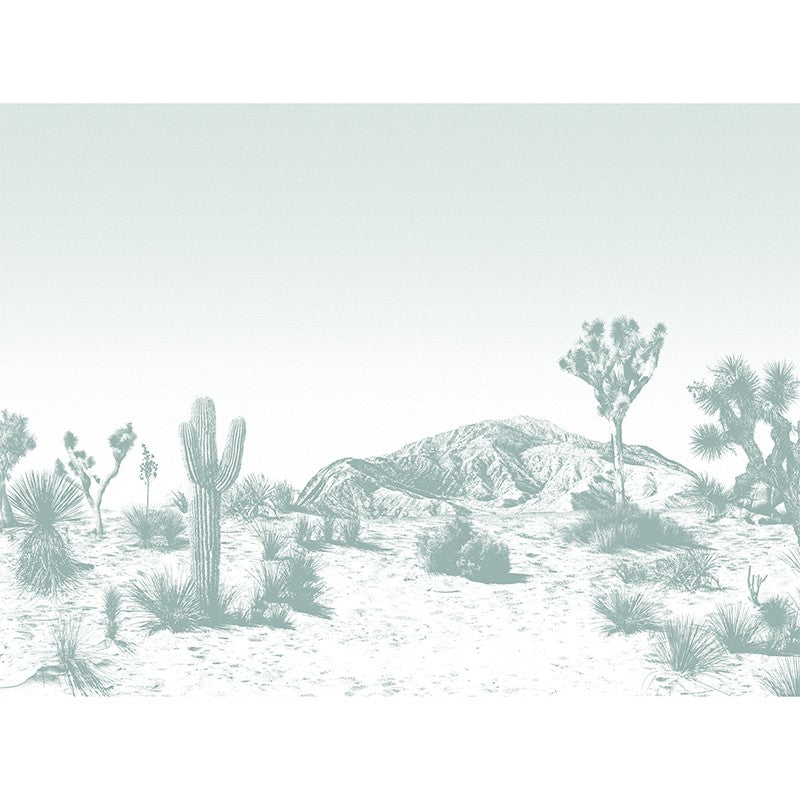 Papier peint panoramique vert Arizona