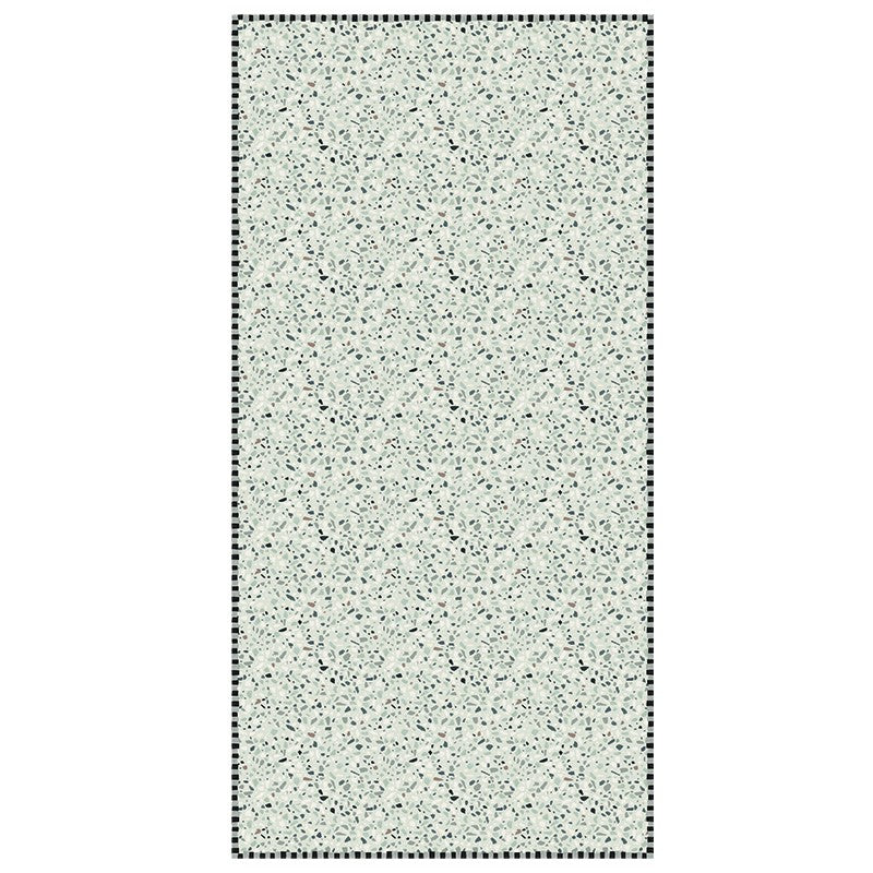 Design rug TERRAZZO pastel green