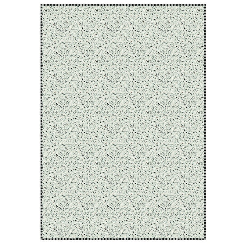 Design rug TERRAZZO pastel green