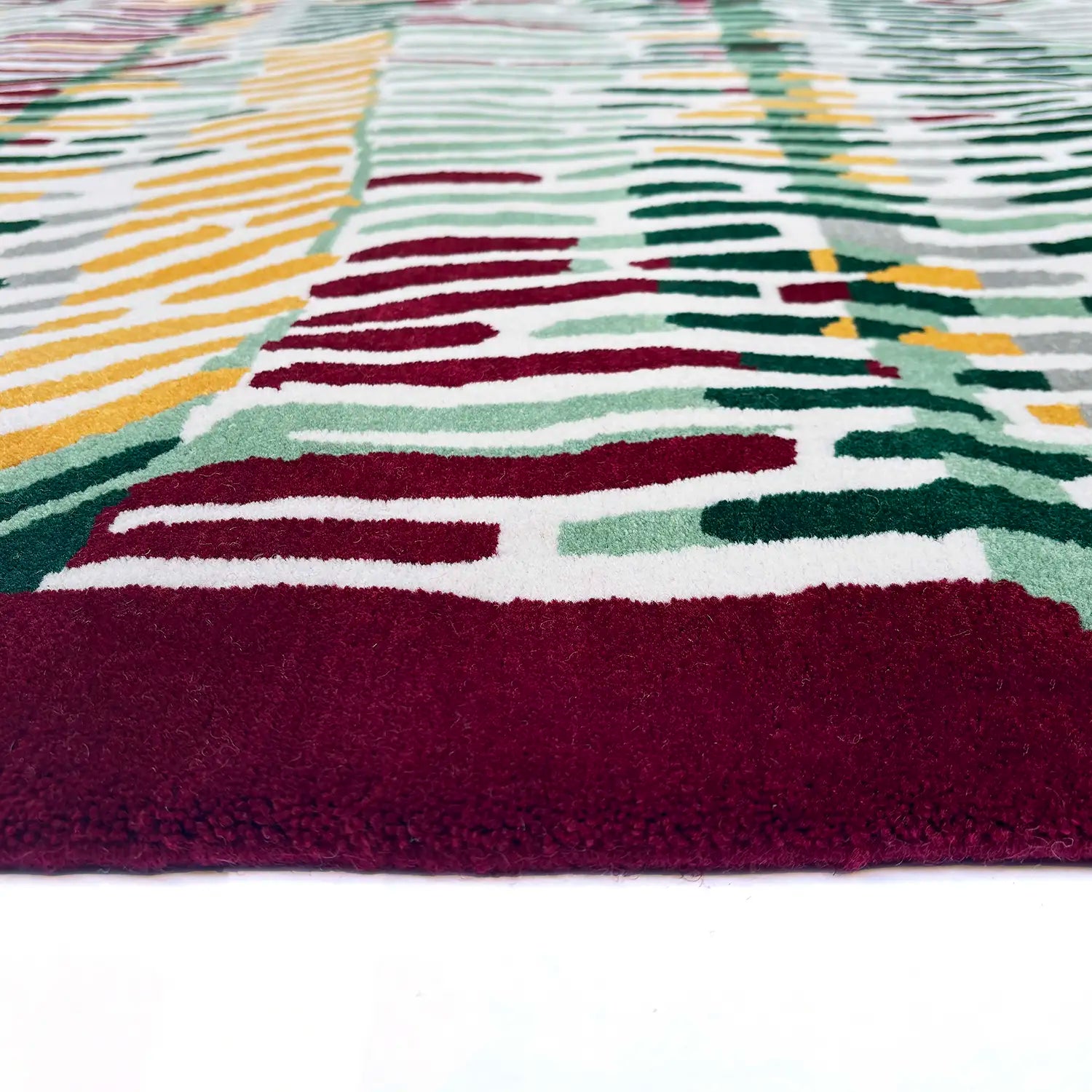 Ether multi-colored rug