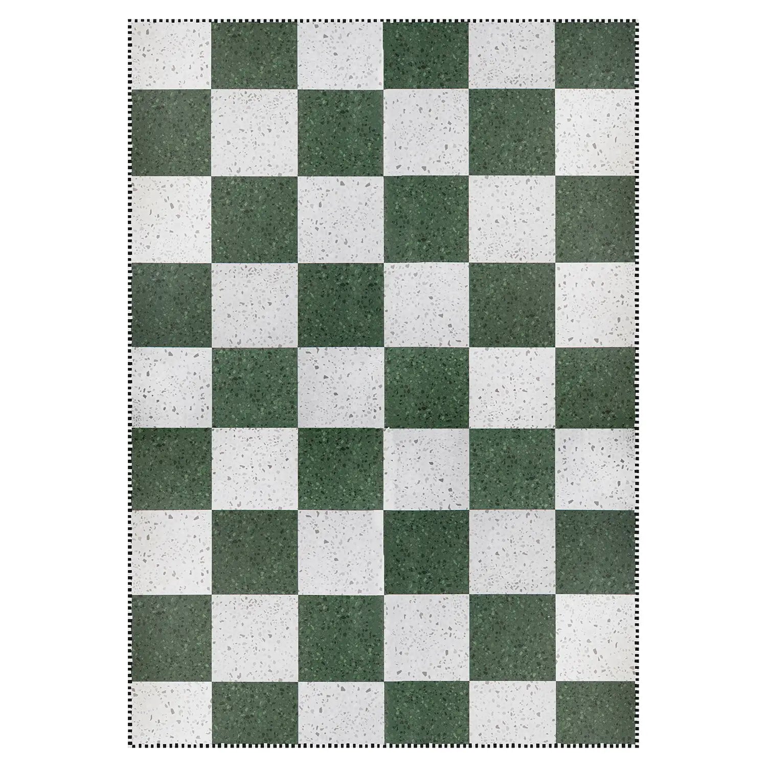 Design rug TOMETTES blue/green