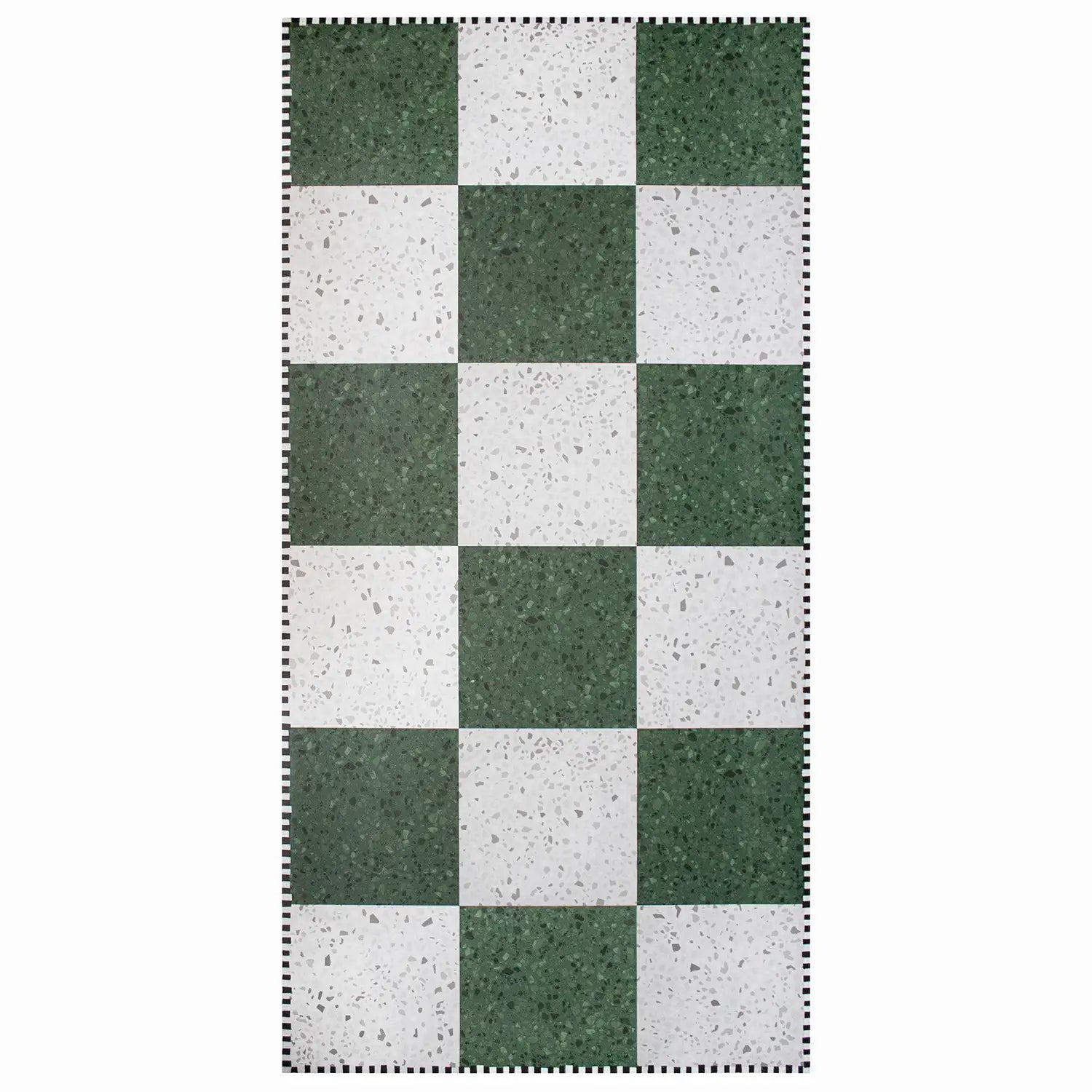 Design rug TOMETTES blue/green