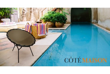COTÉ MAISON talks about our chair, Leonie, as a chic and trendy piece